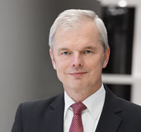 Ulrich Wallin, Chairman of the
Executive Board (photo)