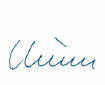 Unterschrift Chevre (Grafik Signatur)